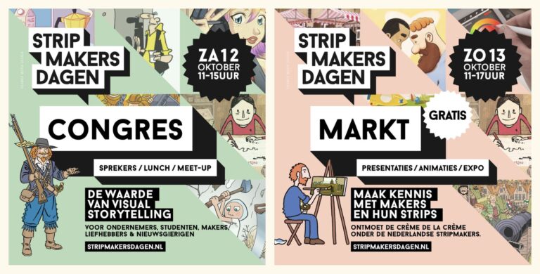 Stripmakersdagen op 12 en 13 oktober